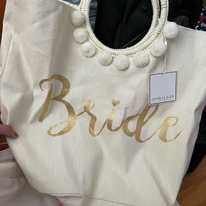 New with tags, bride bag.
